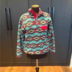Patagonia Synchilla Snap-T Southwest Print Fleece Women’s S